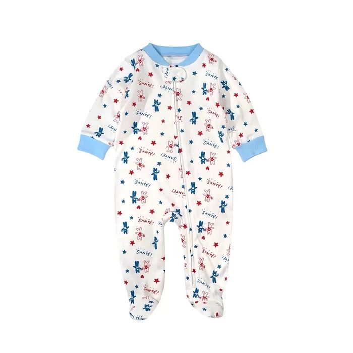 Бүтэн боди - цэнхэр зурагтай