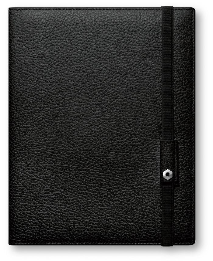 Caran d'Ache  Leather Notebook A5 LÉMAN Black 