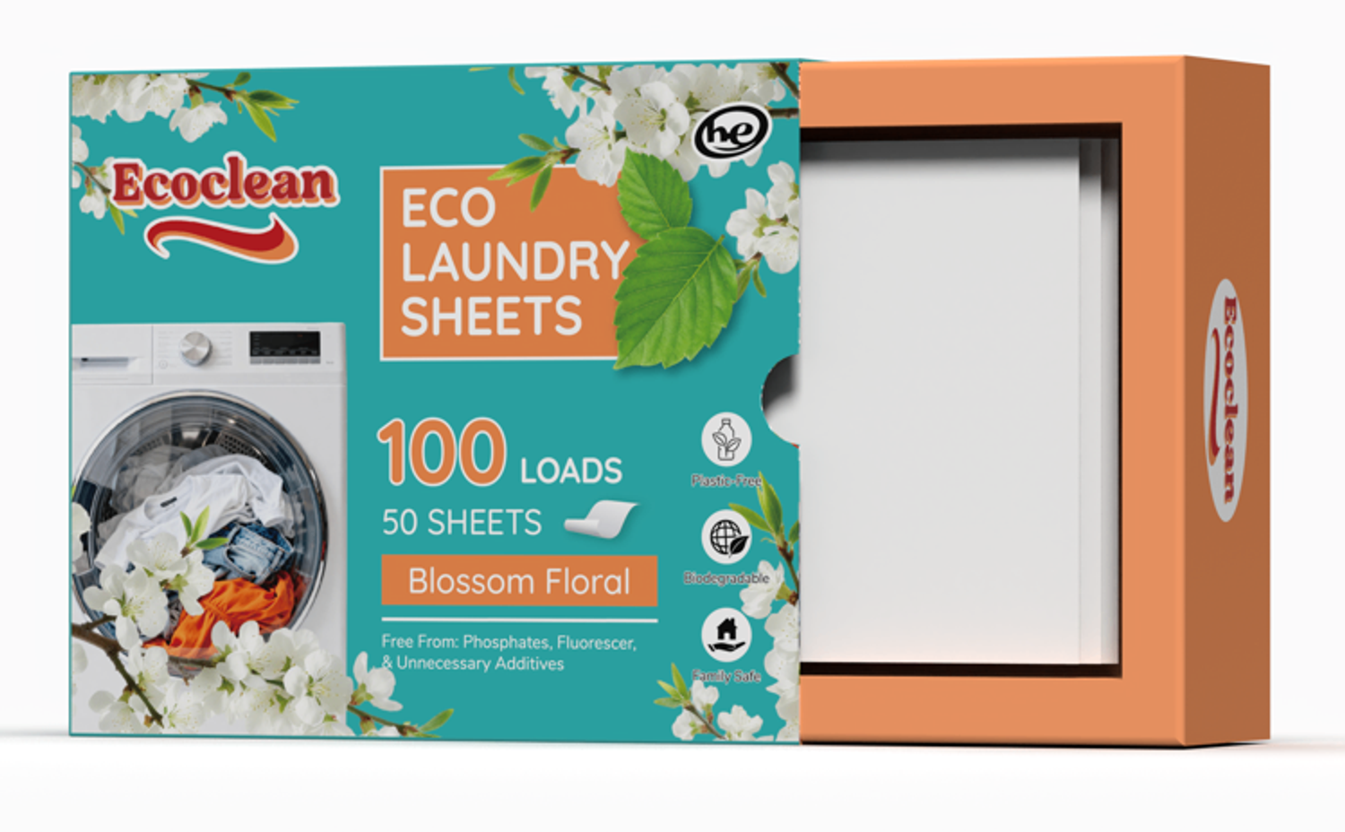 Ecoclean Угаалгын ялтас 100ш