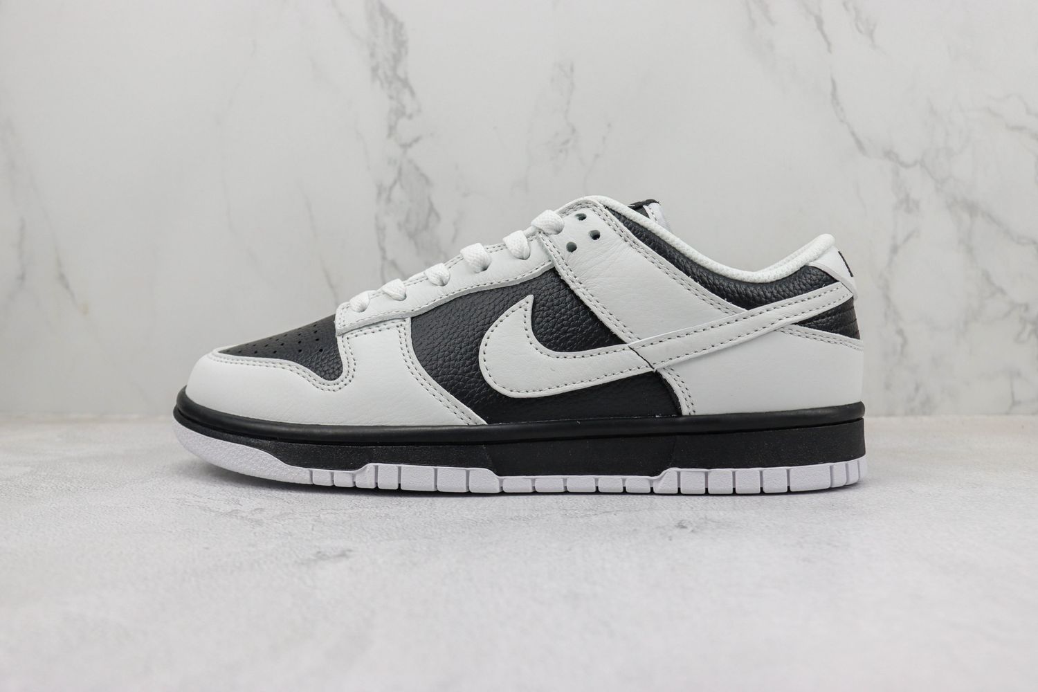 NIKE DUNK LOW RETRO ‘REVERSE PANDA’ SNEAKERS SHOES BLACK AND WHITE 