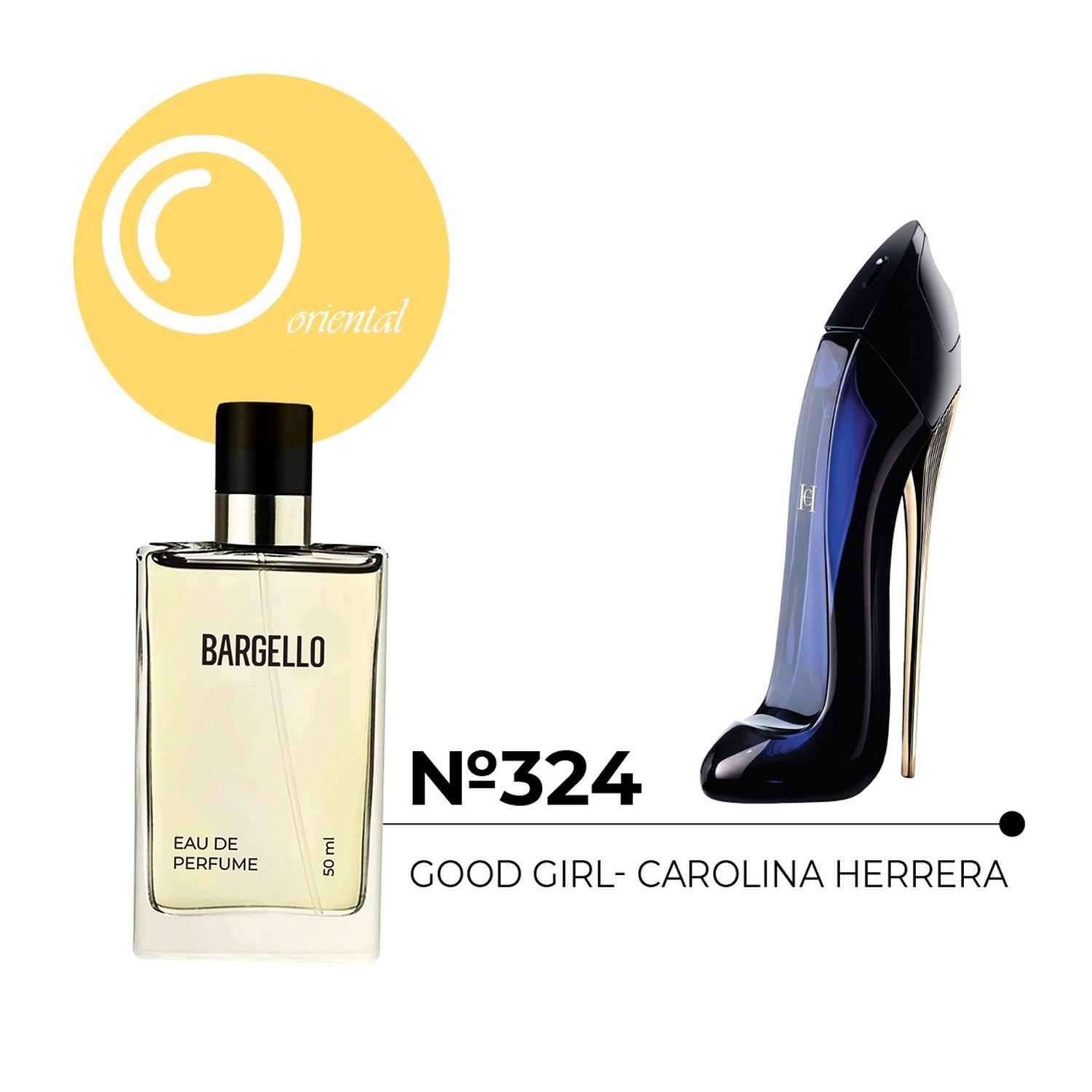 №324 for women 50 ml /CAROLINA HERRERA - GOOD GIRL /