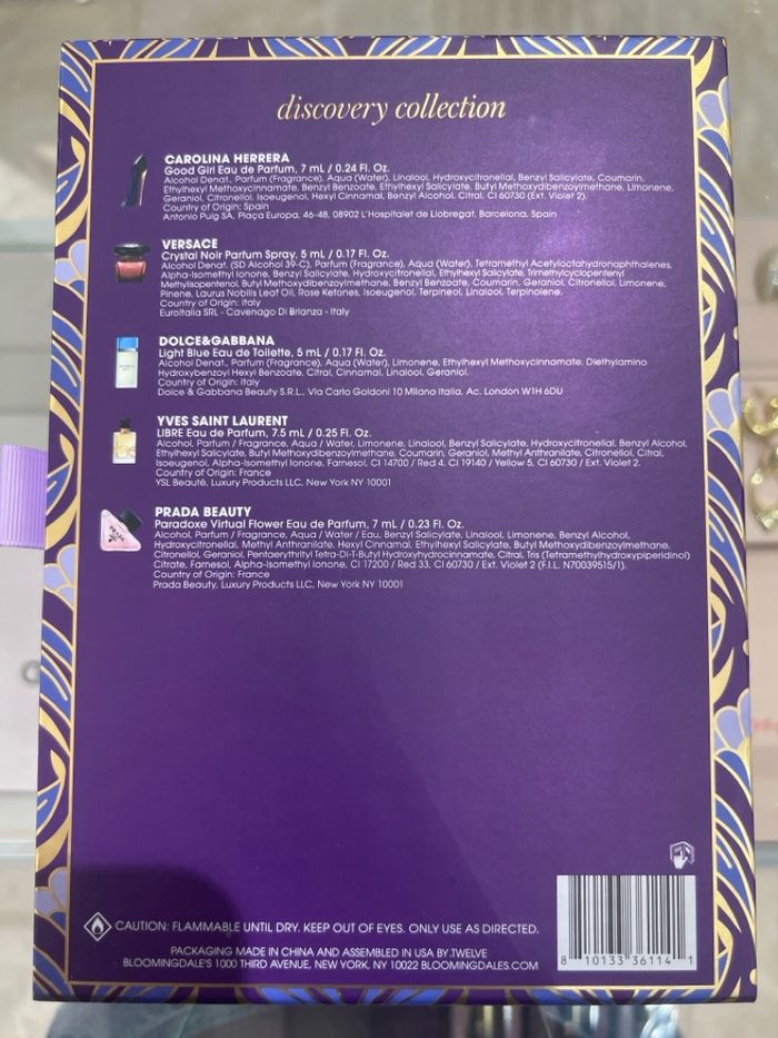 The scent edit set