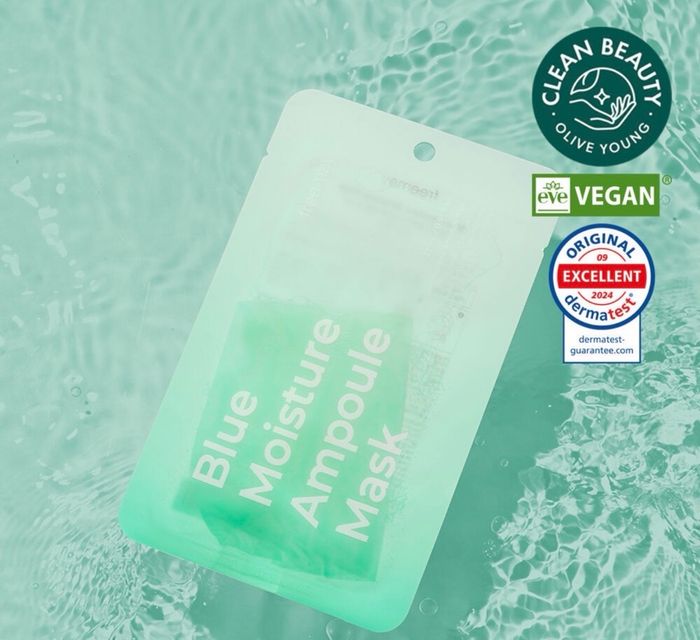 FREEMAY BLUE MOISTURE AMPOULE MASK 