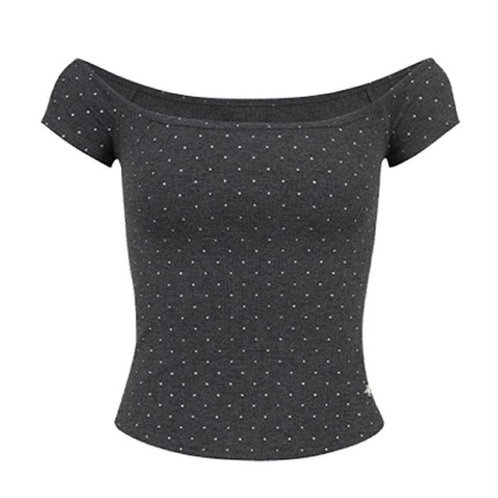 Polka dot top топ
