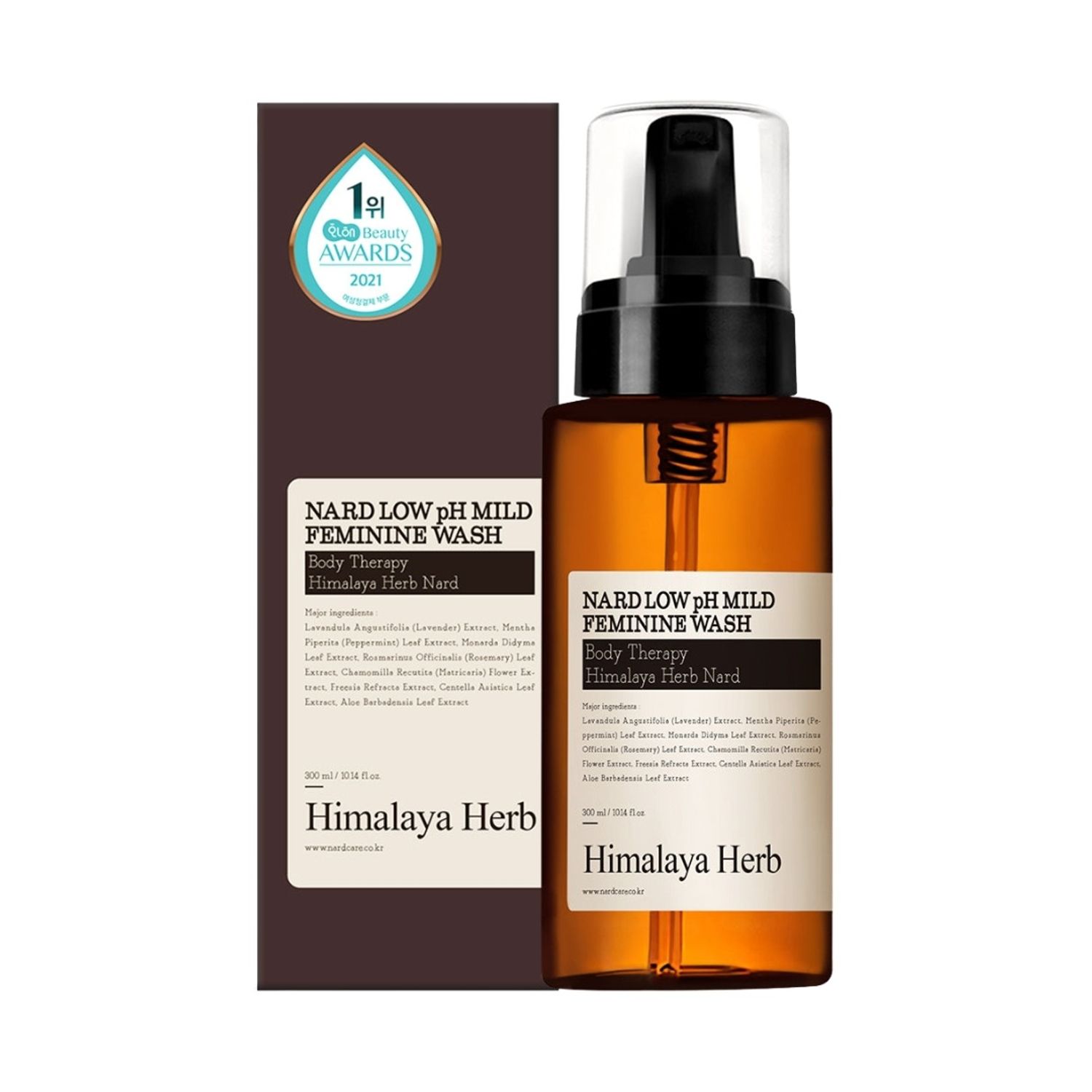 Nard Low PH Mild Feminine Wash - Эмэгтэйчүүдийн Угаагч 300ml