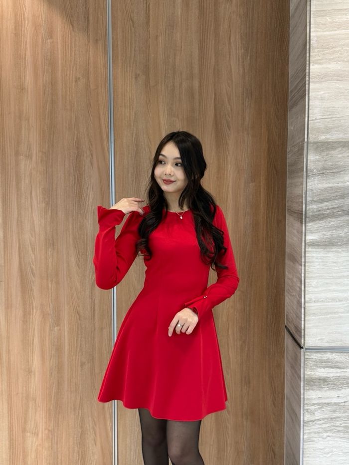 MINI RED DRESS 2025 
