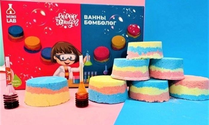 Өөрөө хийдэг ванны бөмбөлөг