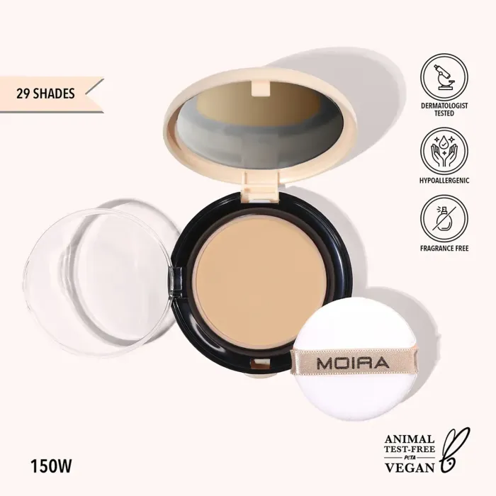 Moira complete wear powder foundation /150W/