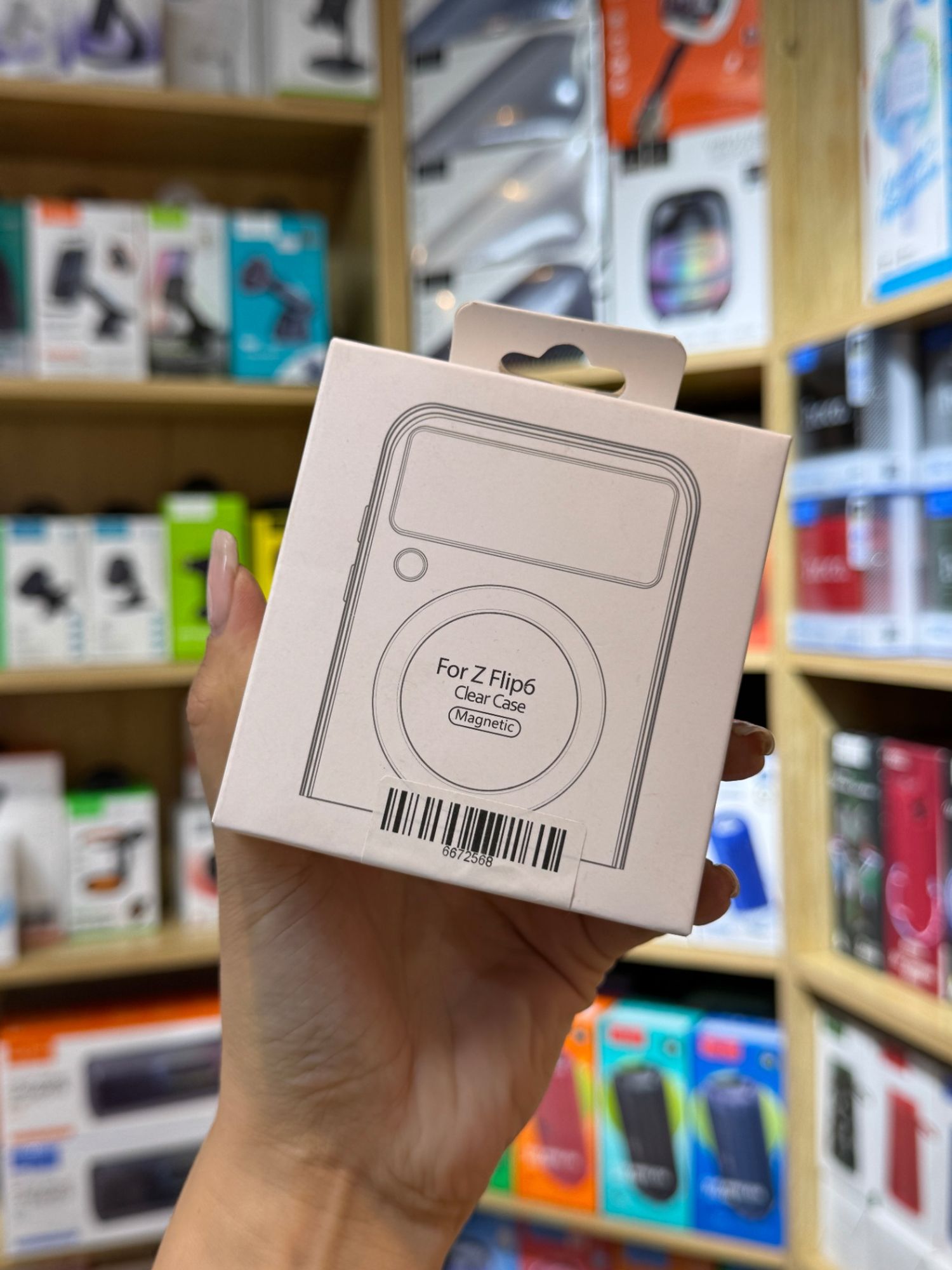 Samsung Z Flip 6 Magsafe -тэй өнгөгүй гэр