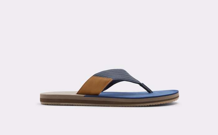 LUCCIANO-420-MEDIUM BLUE-MEN SANDALS