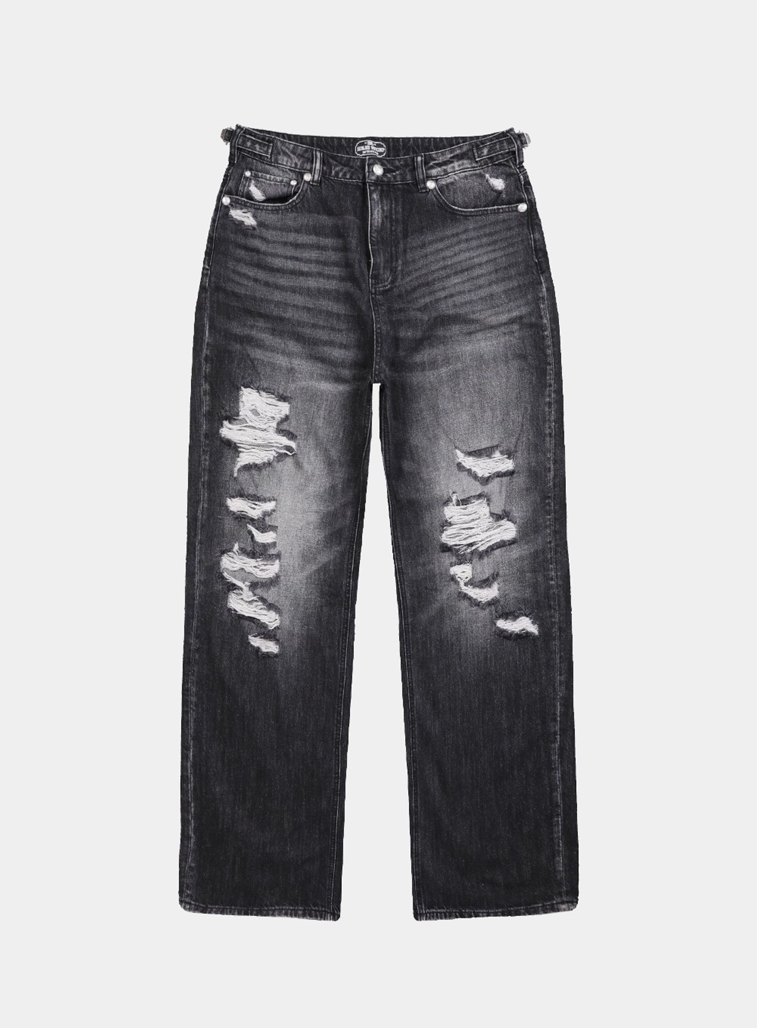 Daddy Baggy Jean - Black Fallout