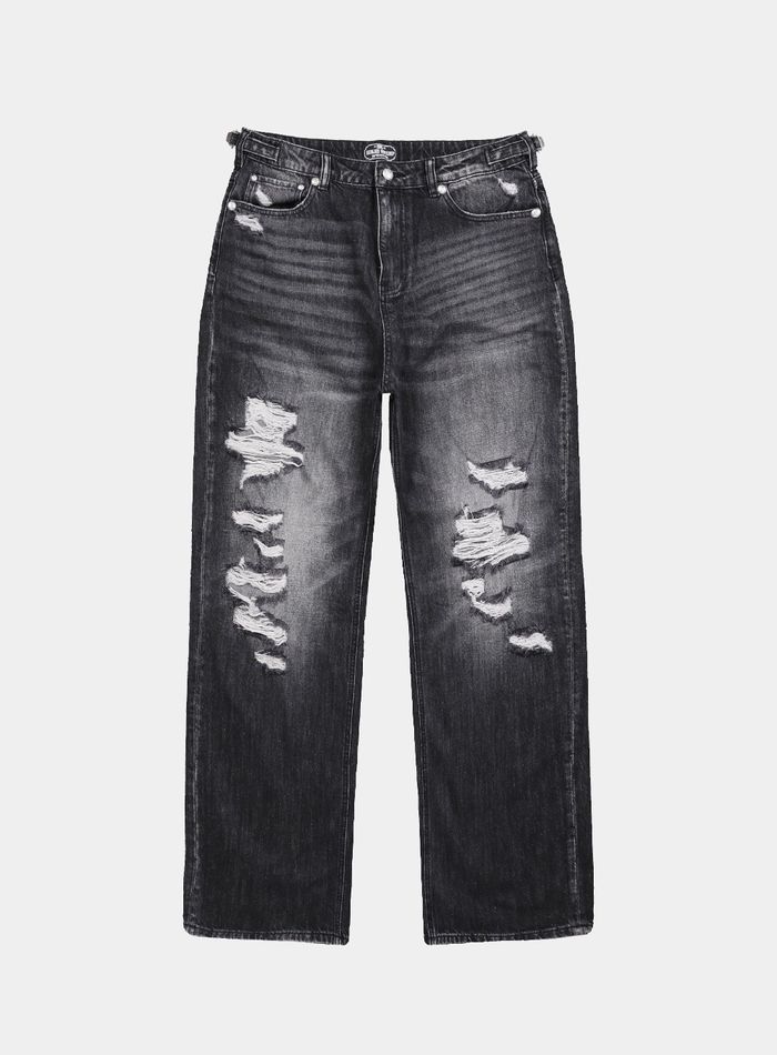 Daddy Baggy Jean - Black Fallout