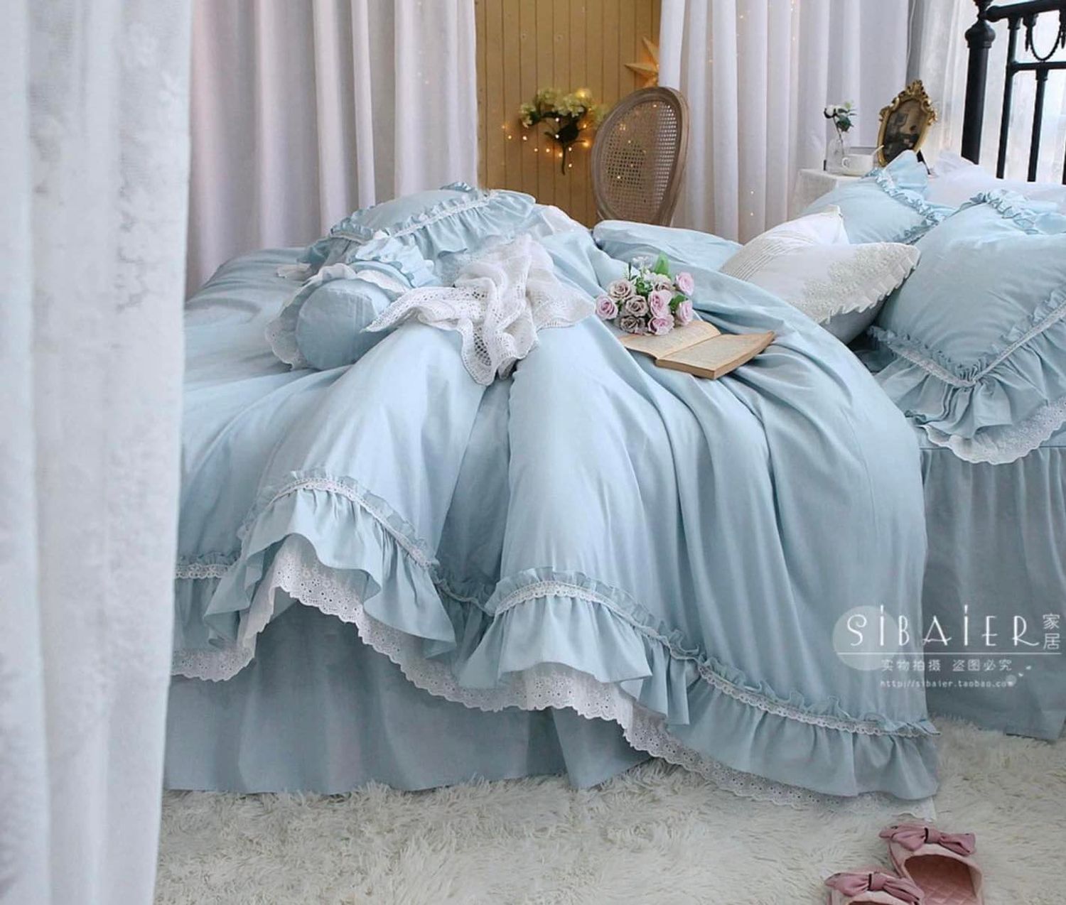  Гоёмсог маш сайн материалтай нягтаршил өндөртэй зөөлөн цэвэр даавуун хос