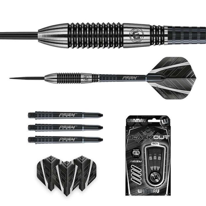 Winmau BLACK OUT 2Tungsten 90%
