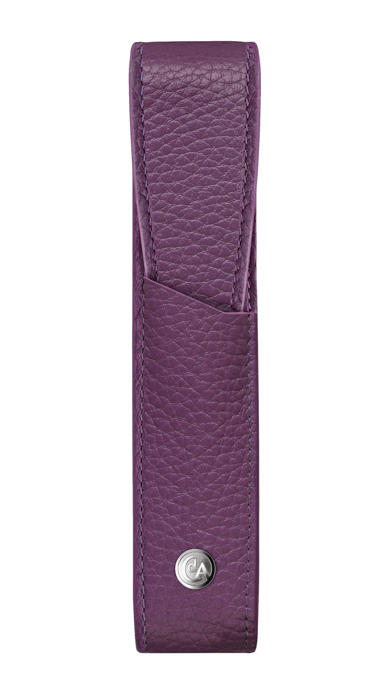 Caran d'Ache  LEATHER - "LEMAN" Collection Lilac Pouch 