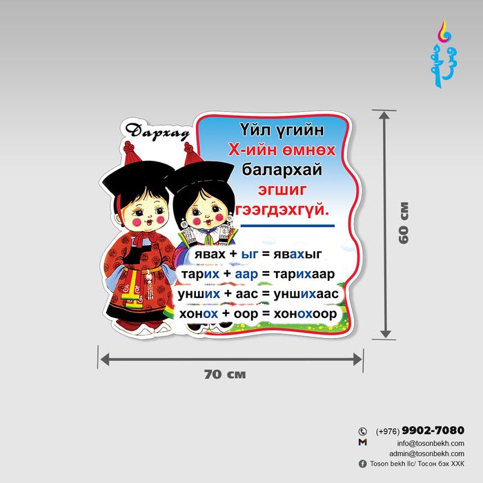 Монгол хэлний дүрэм