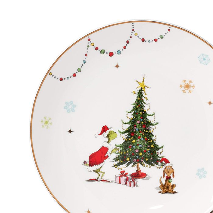 Merry Grinchmas Dinner Plates - Set of 4