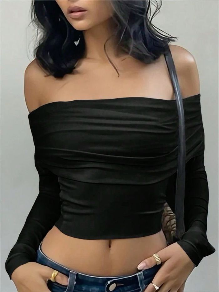 Off Shoulder Sweater