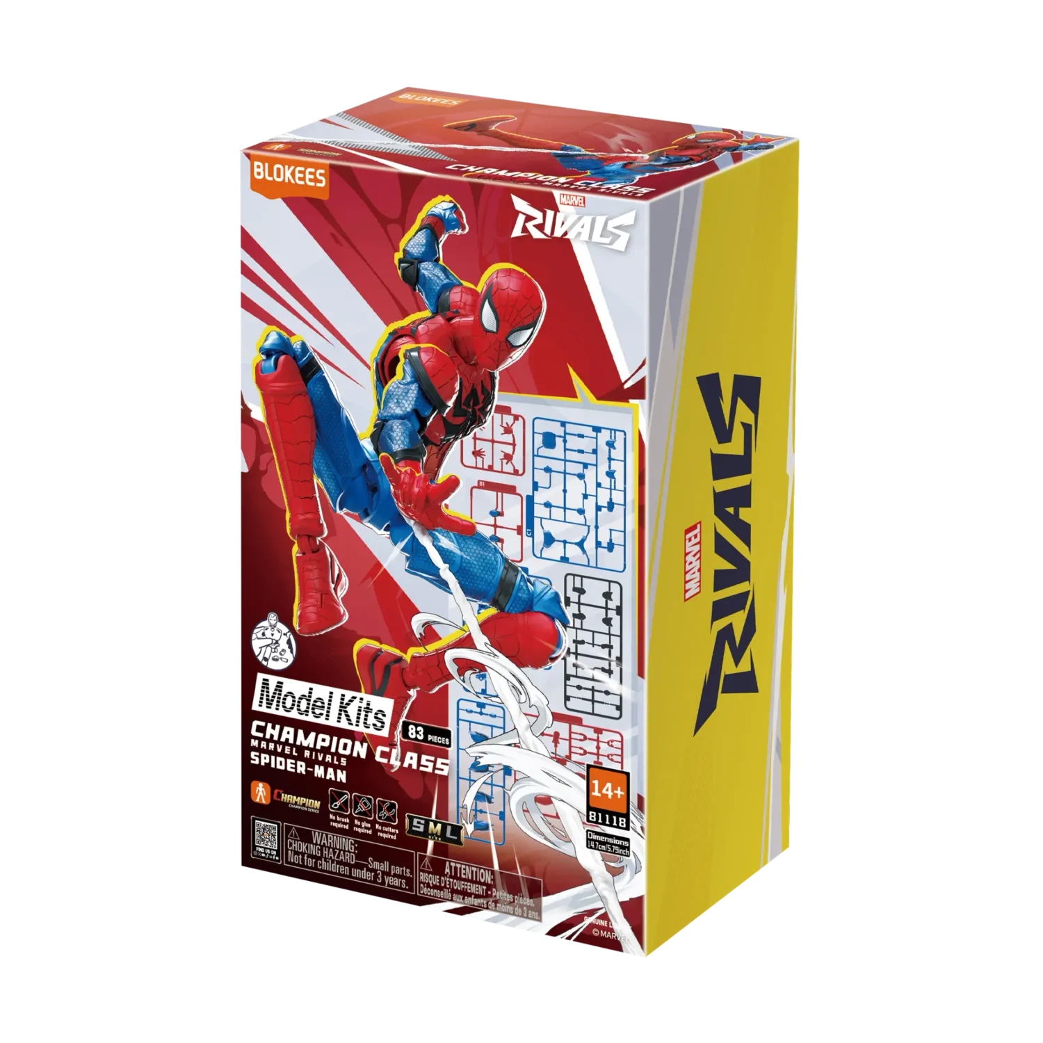 Marvel Rivals Champion Class 06 Spider-Man Model Kits 