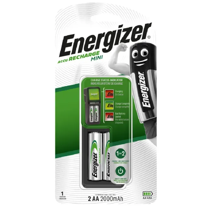 Energizer Mini Charger BP + 2AA (2000mAh)