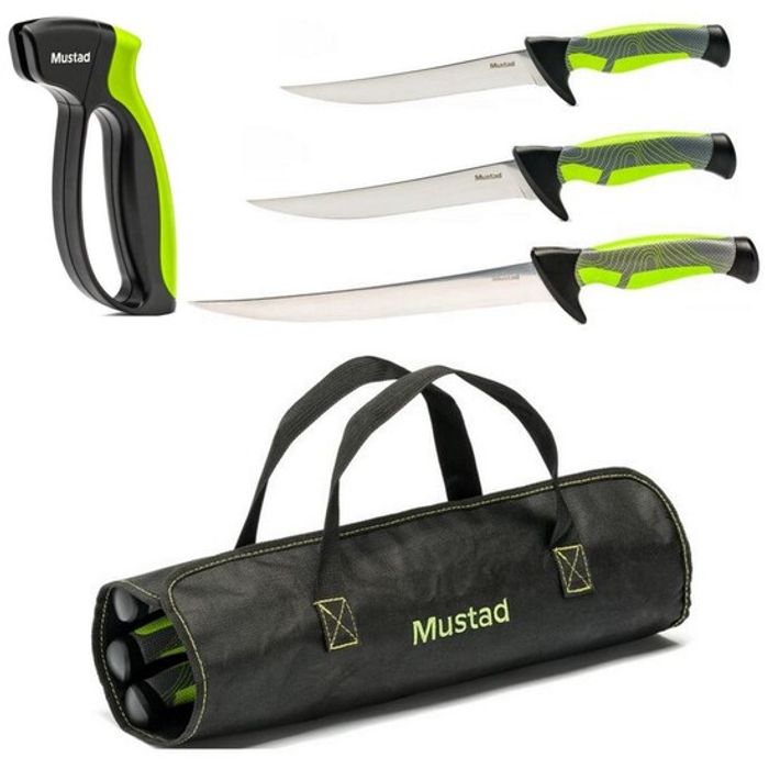 Knife Kit 3 Pc + Sharperner 