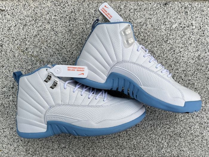 Air Jordan 12 Retro White Univ Blue 