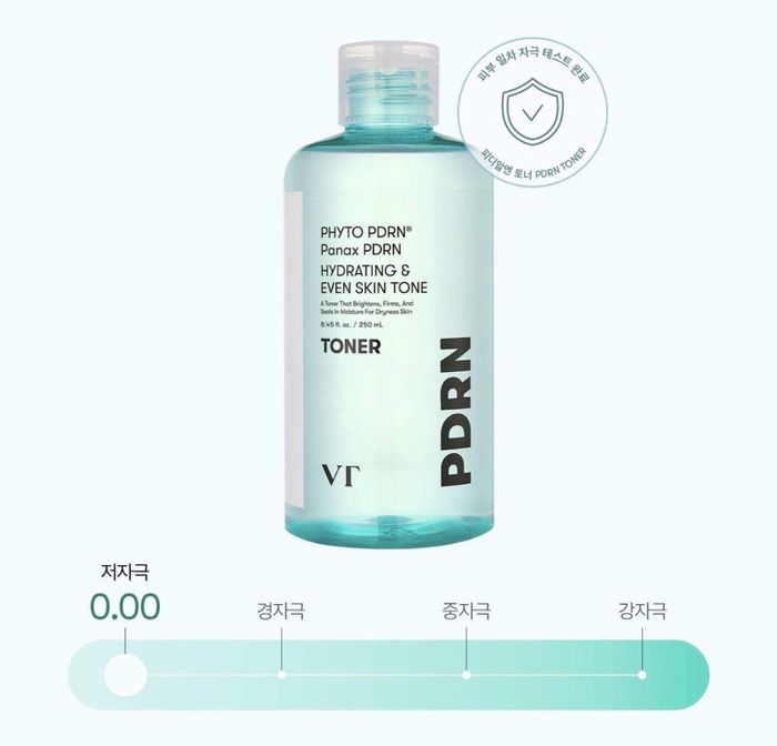 VT PDRN HYDRATING & EVEN SKIN TONER 250ML 