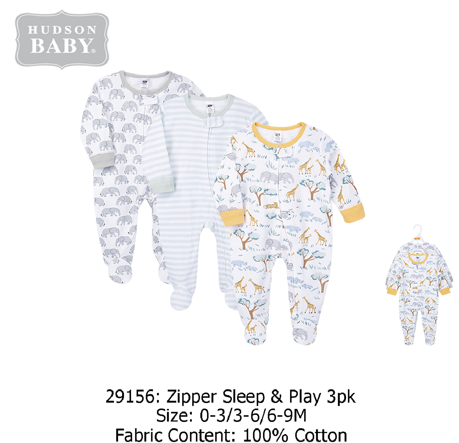 Hudson baby - 3 хос боди