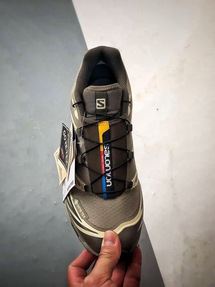 Salomon XT-6 Gore-Tex Brown
