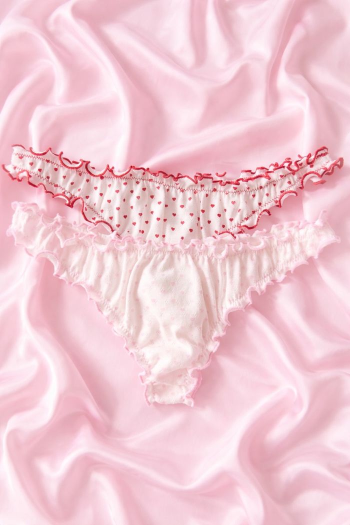 Heart cute panty 2ш set #2
