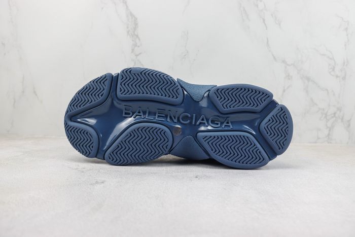 Balenciaga Triple S Blue Patent