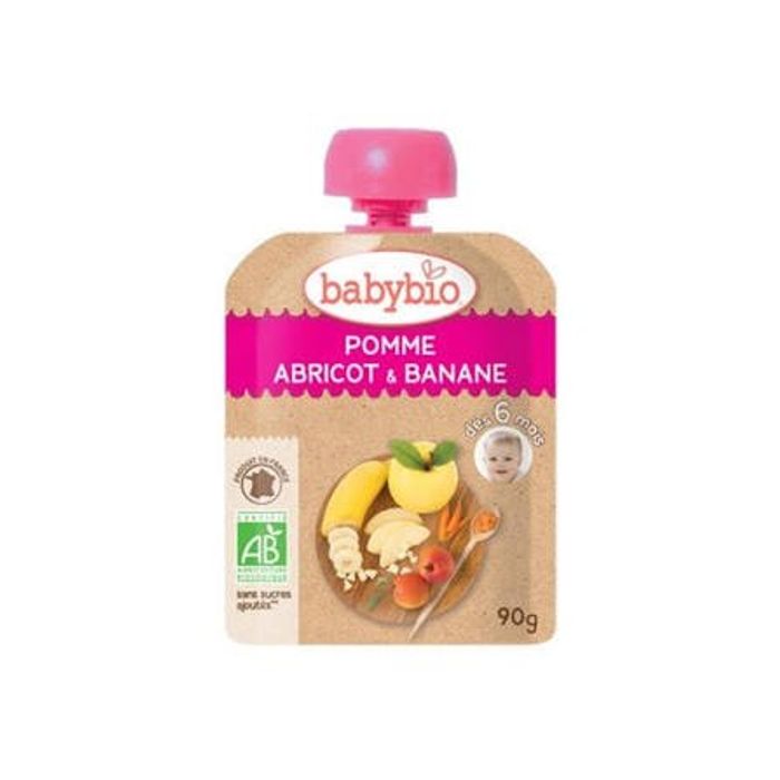 Babybio Алим, гадил, тоортой нухаш 90гр 6+сар