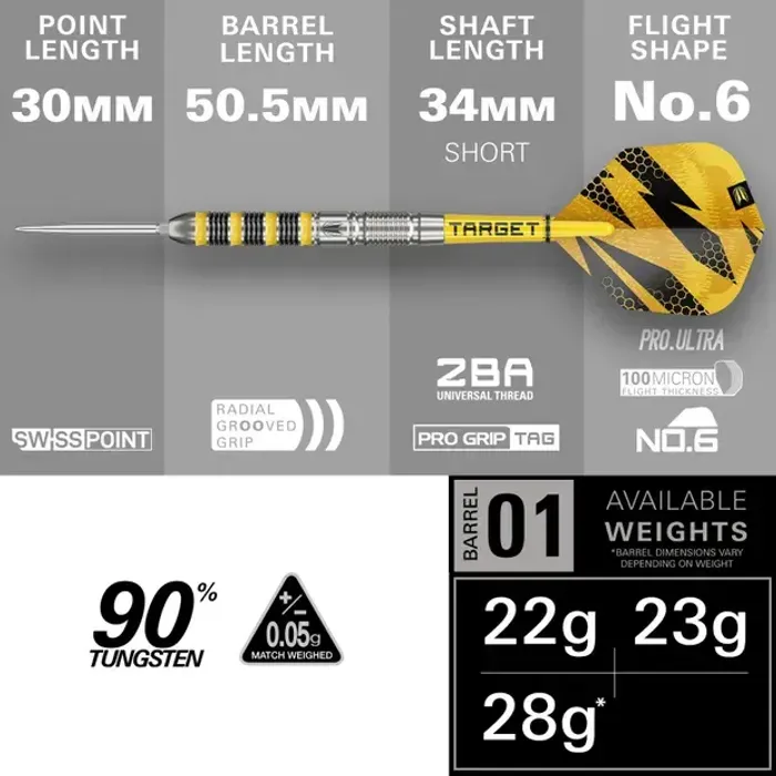 TARGET BUZZ 01 - Steel Tip