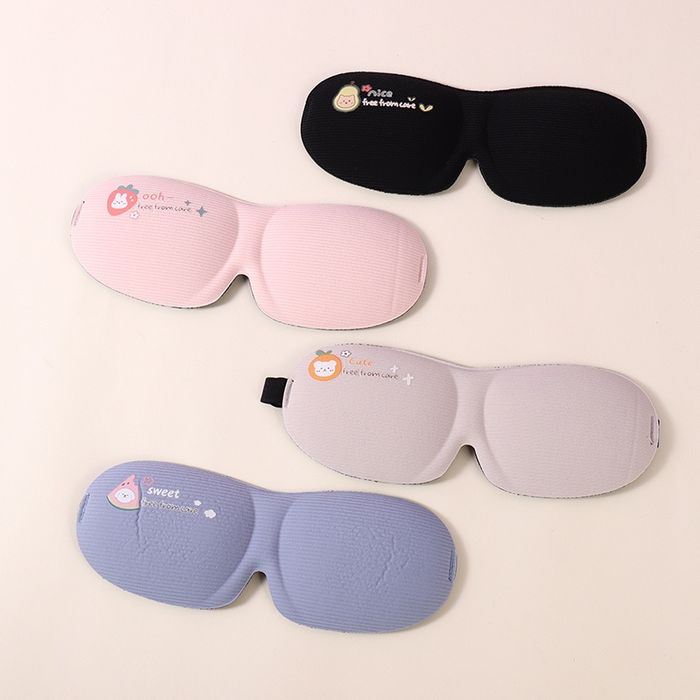 Fruit Cartoon Animal 3D Eye Mask