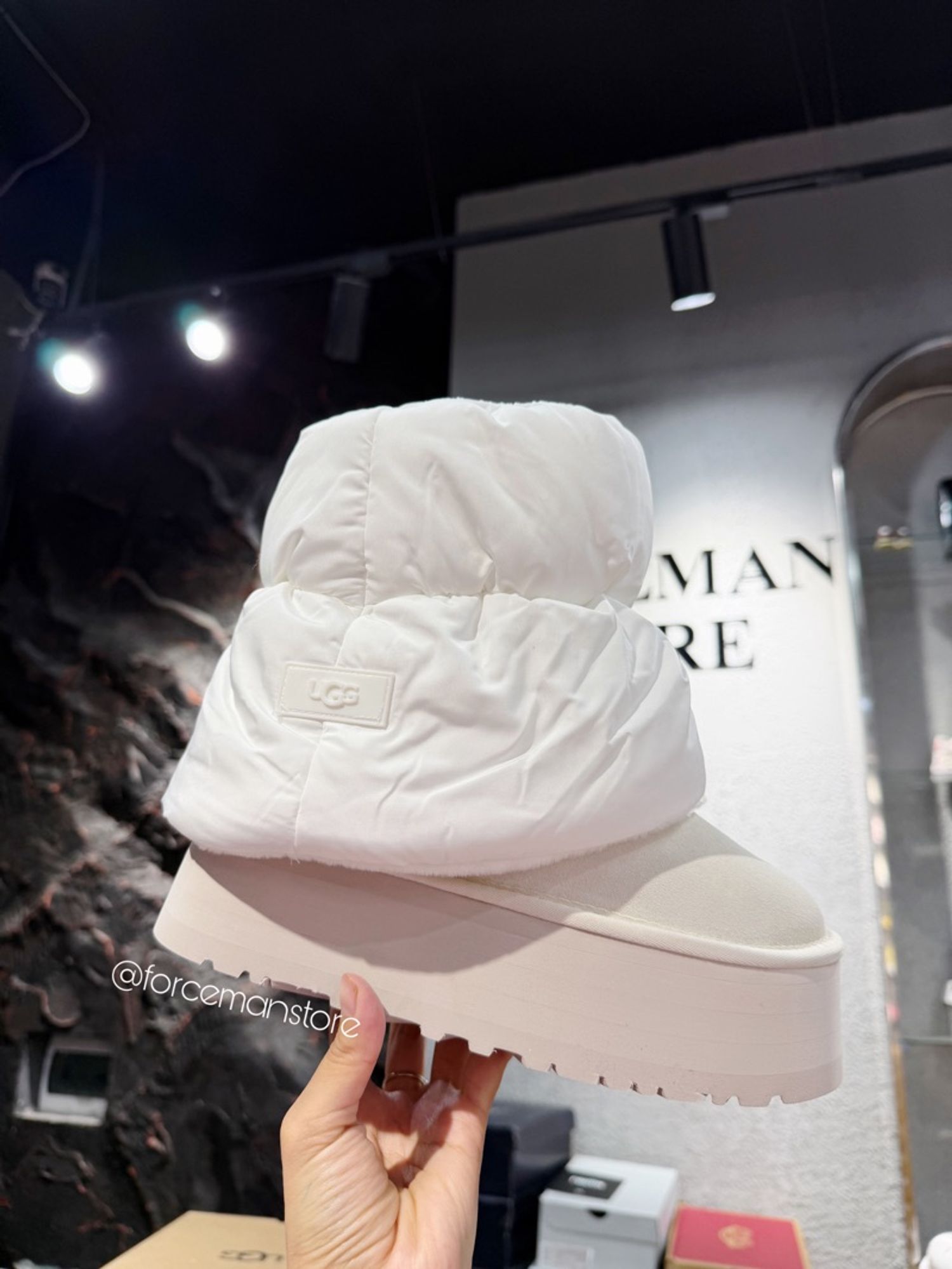 UGG Mini Dipper Buffer White