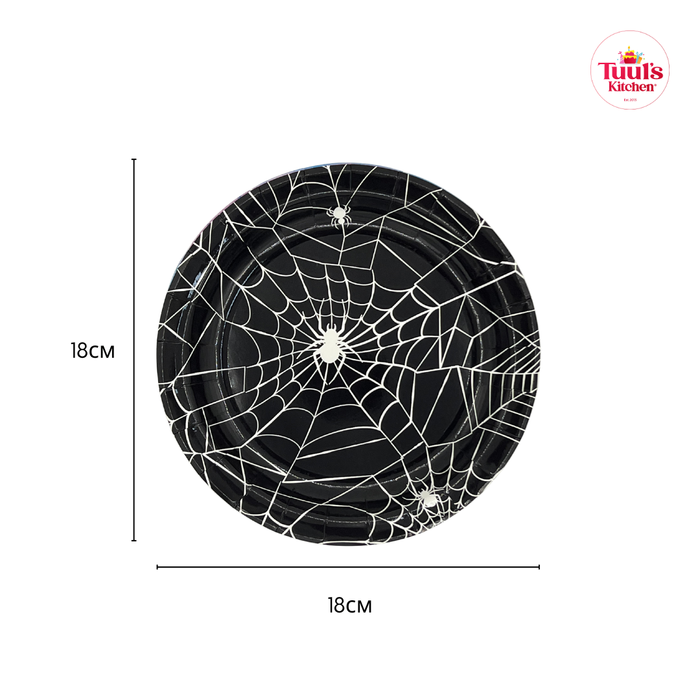 Хар аалзны тортой таваг 18cm