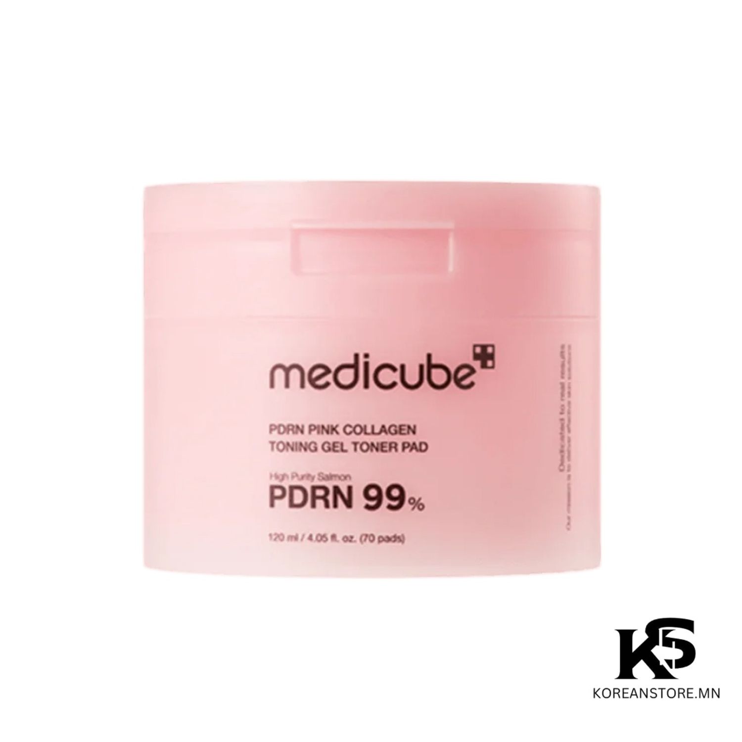 Medicube pdrn pink collagen toning gel toner pad 