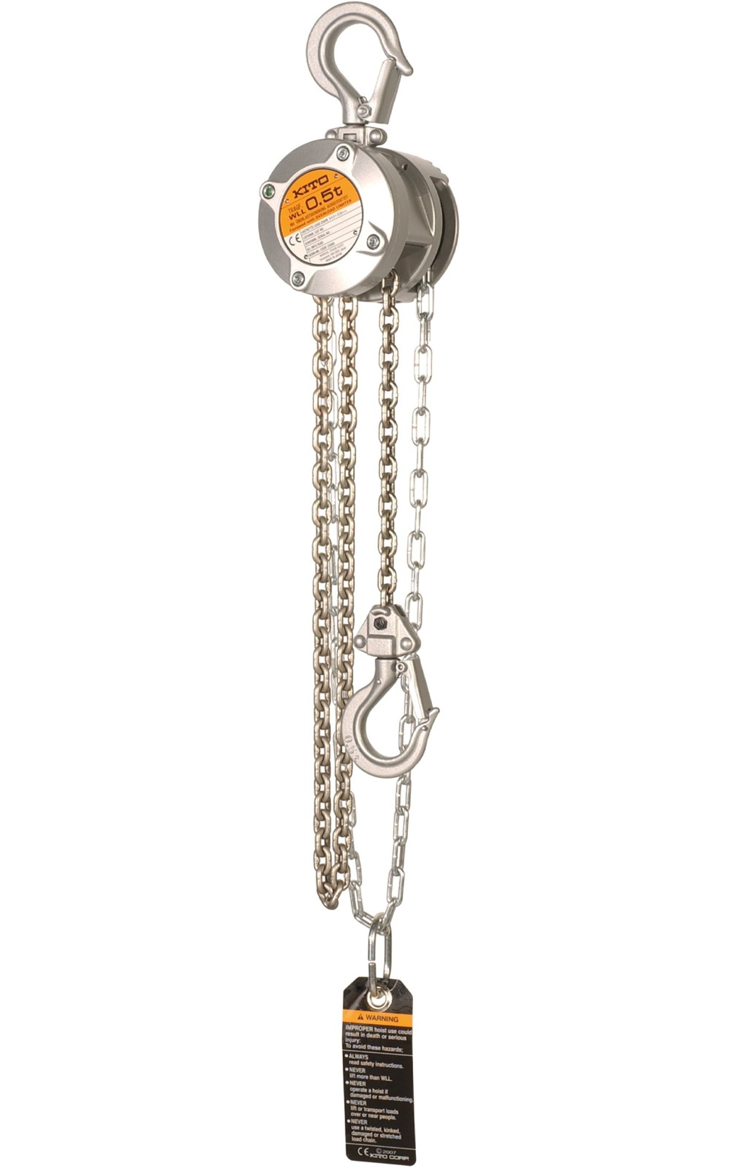 KITO Crosby ишгүй гар таль/Хөнгөн цагаан/