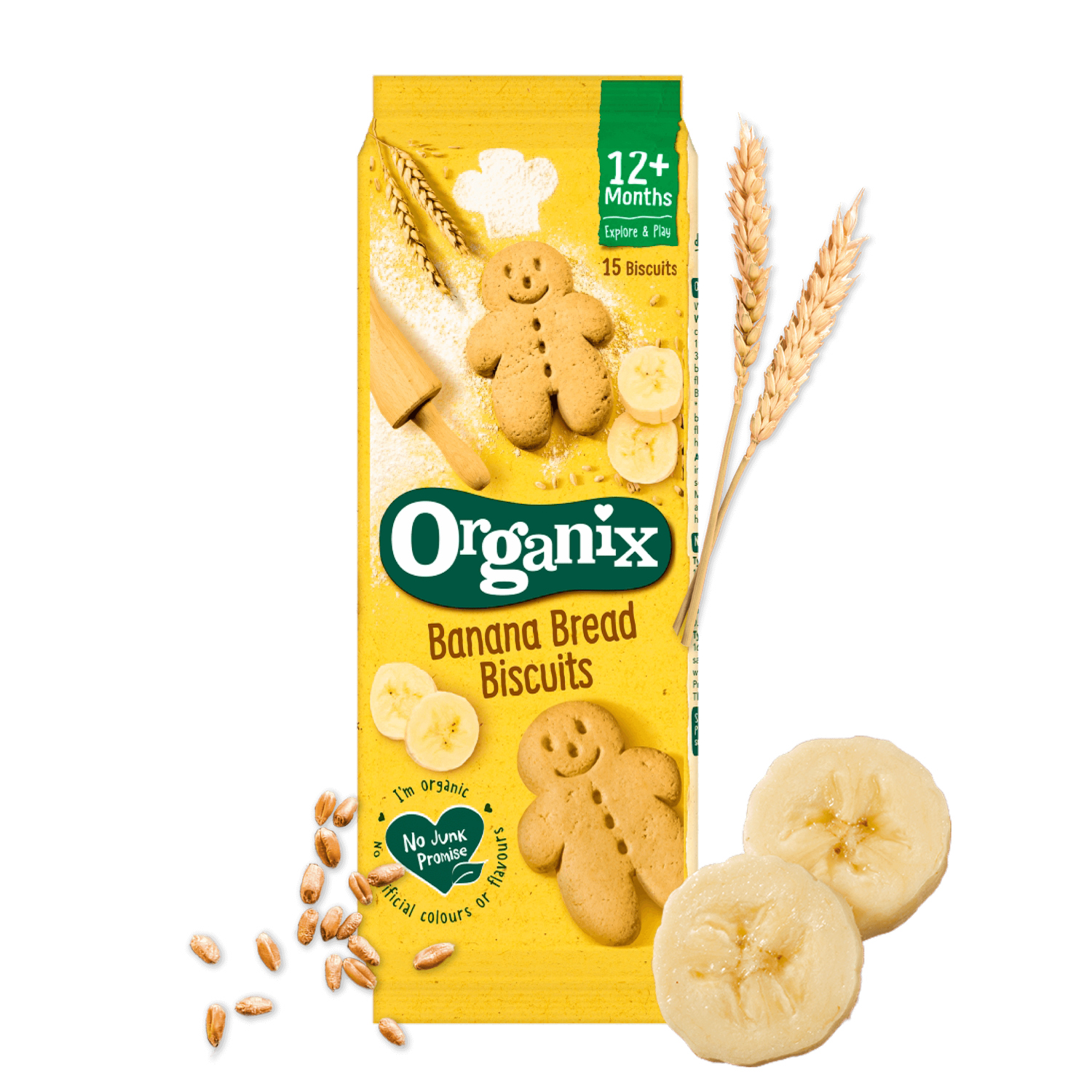 Banana Bread Biscuits / Гадилтай овьёосны жигнэмэг 135 гр