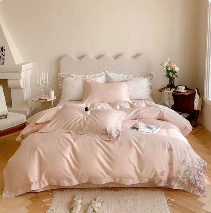 Зөөлөн сатин материалтай нягтаршил өндөртэй зөөлөн даавуун хос