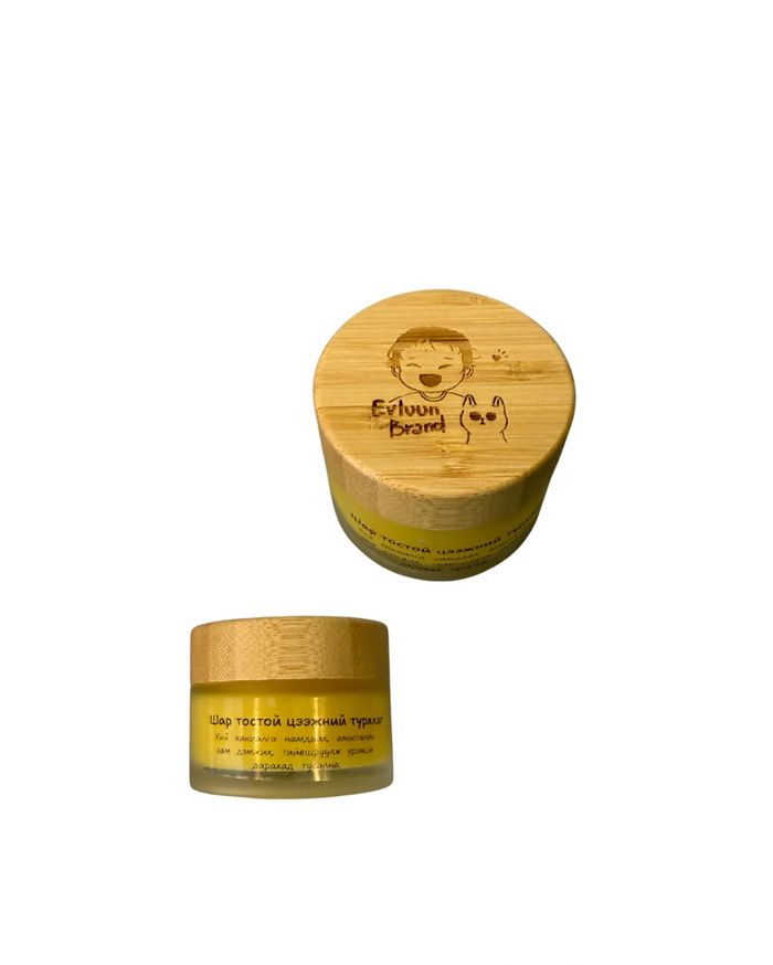 Цээжний түрхлэг - шар тостой