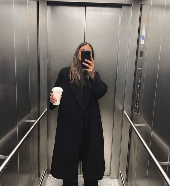 ZARA OVERSIZED COAT