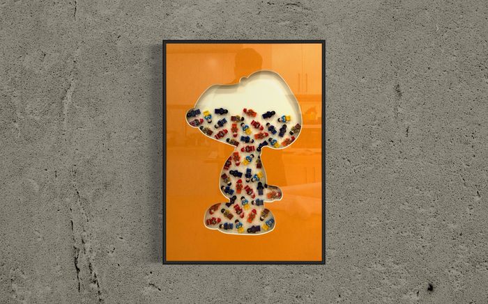 Snoopy X Lego Wall Art