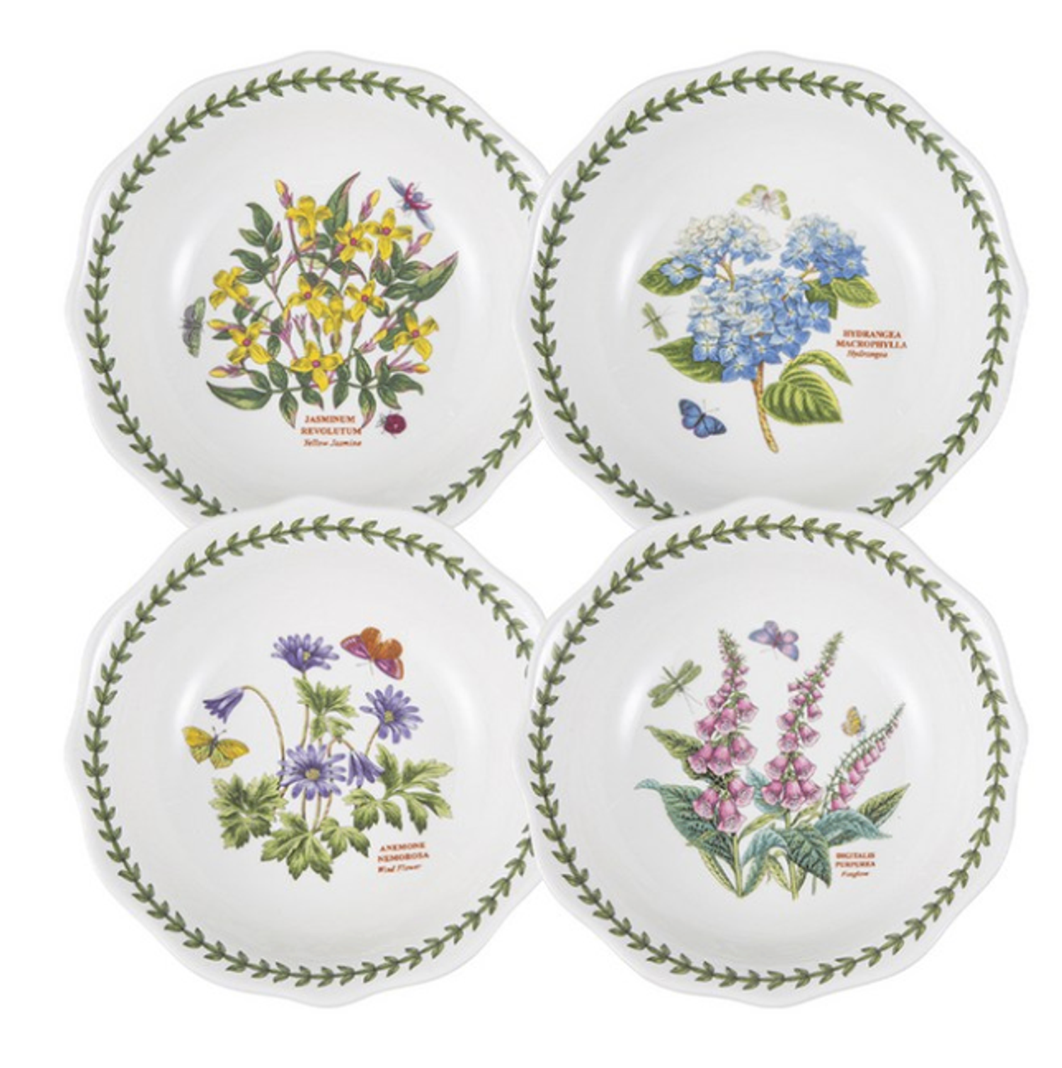Botanic Garden Cereal Bowl Terrace 16.5cm (BoxSet4)