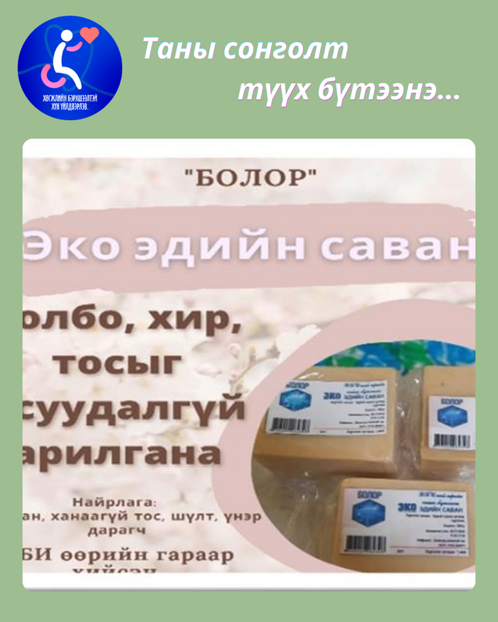 Эко саван, бок үйлдвэрлэл 