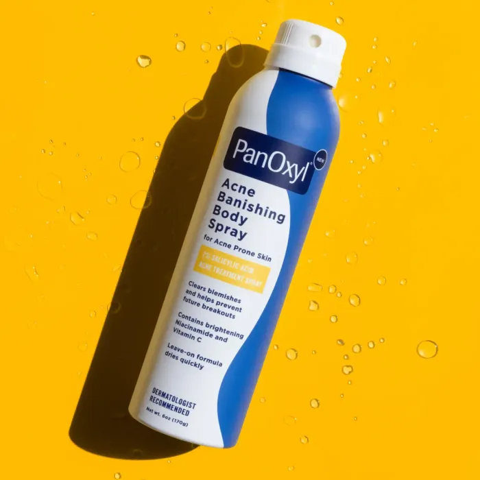 PanOxyl acne banishing body spray