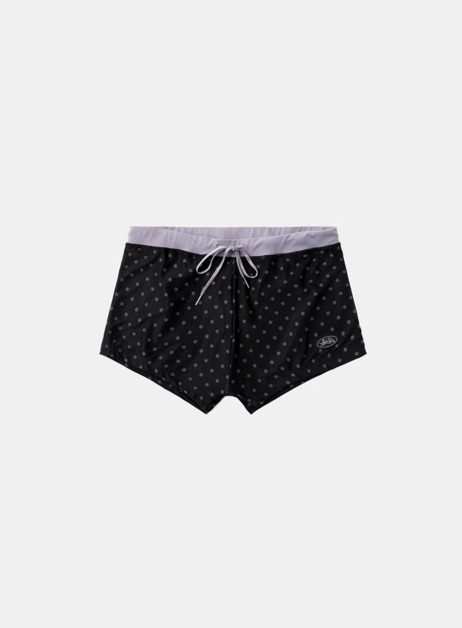 Splash Dot Boy Shorts - Black