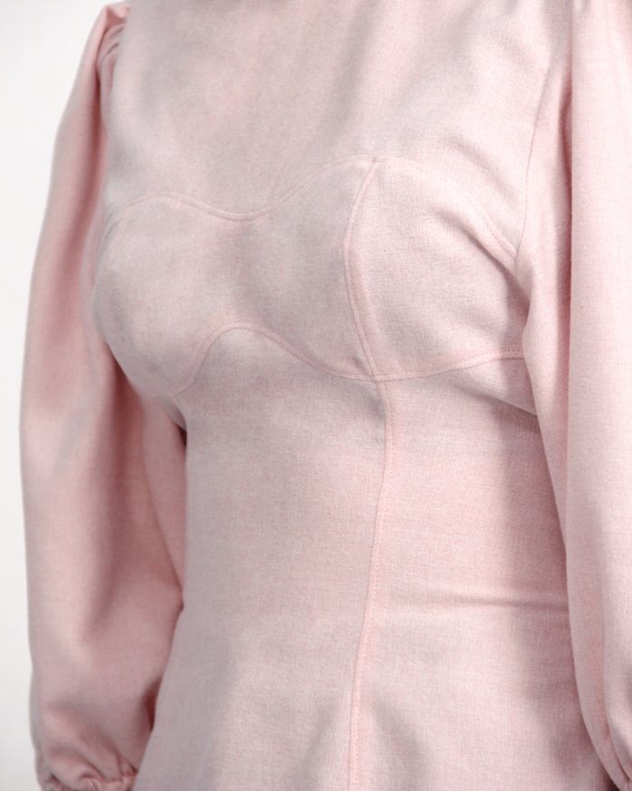 Colette Blush Blouse