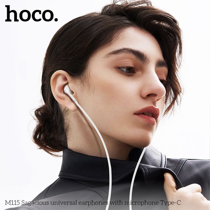 Hoco M115 Микрофонтой Чихэвч (Type-C)