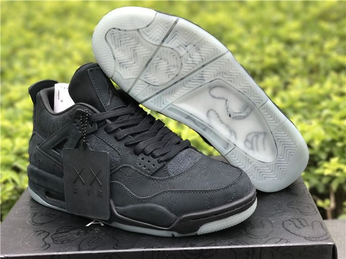KAWS x Air Jordan 4 Retro 'Black'